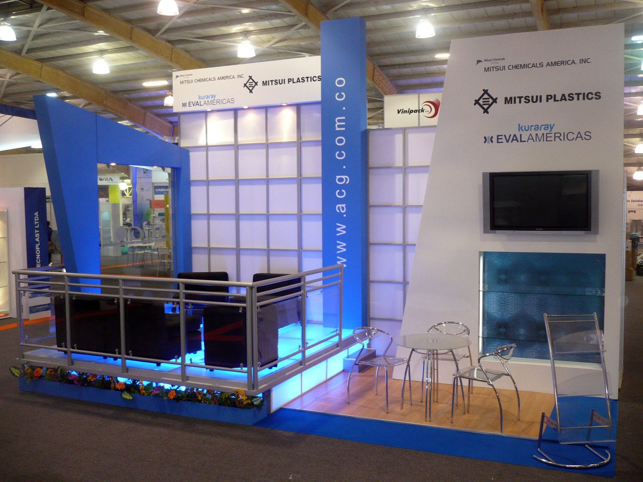 Stand ACG para exposiciones comerciales - Diseños y Servicios